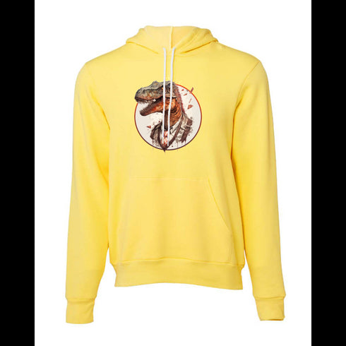 Dinosaur Gentleman Bella canvas hoodie 3719